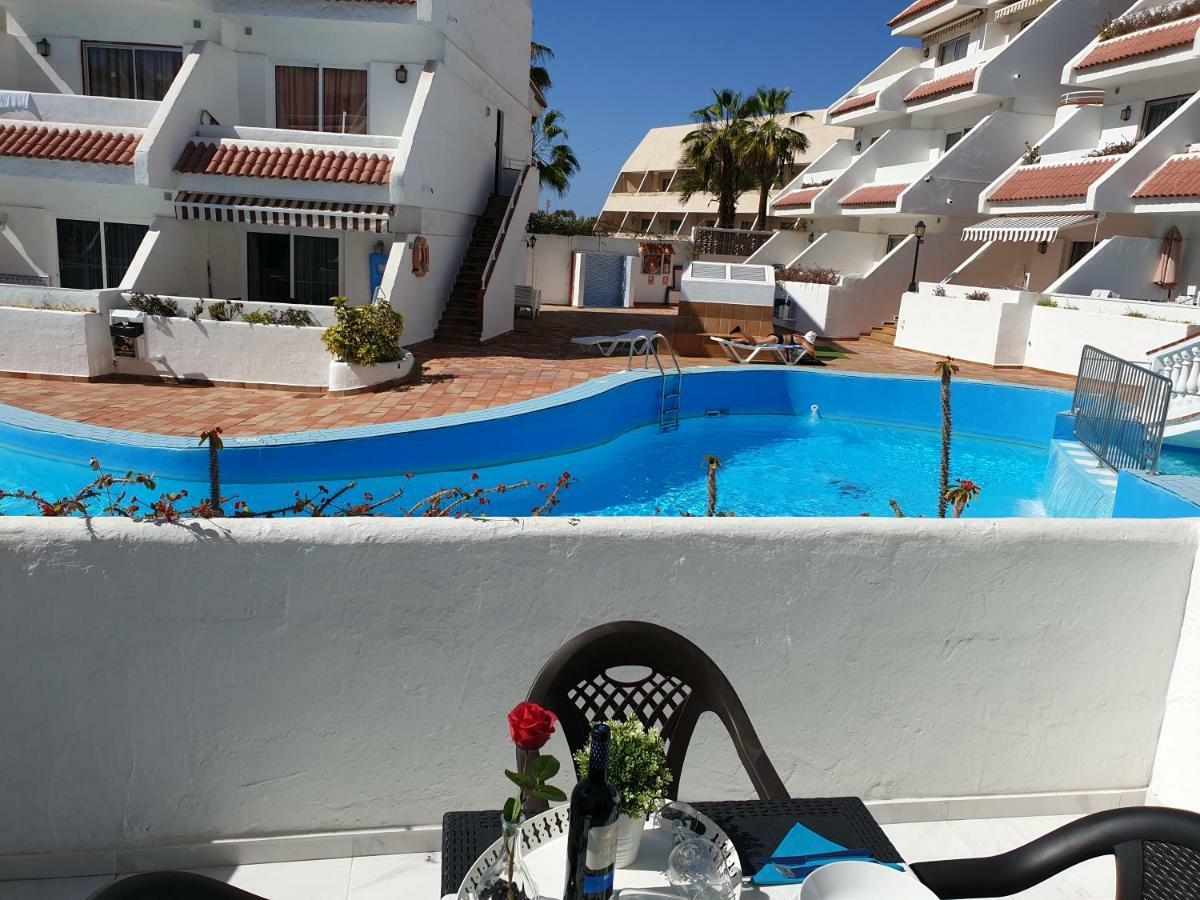 Casa Las Flores With Heated Pool, Only 490 Meters To The Beach, Balcony, Wifi Διαμέρισμα Arona  Εξωτερικό φωτογραφία